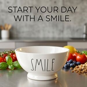 Rae Dunn by Magenta Smile Bowl
